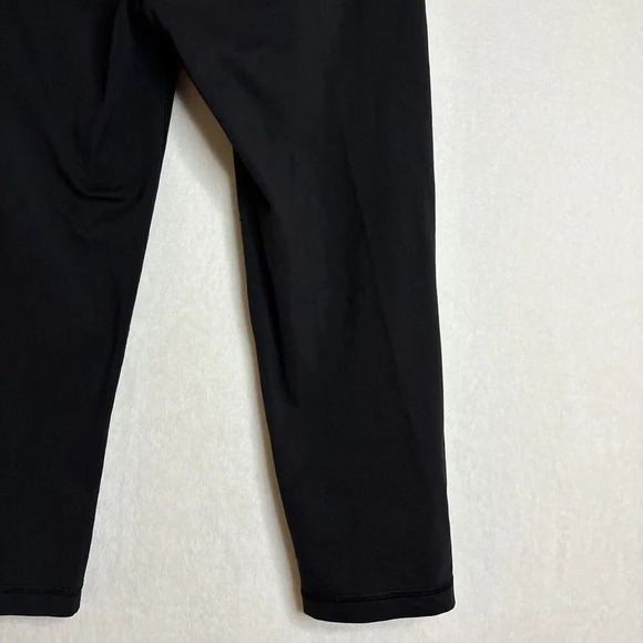 Ivivva by Lululemon Leggings Capris Solid Black Cropped Pants Athleisure - Picture 8 of 12